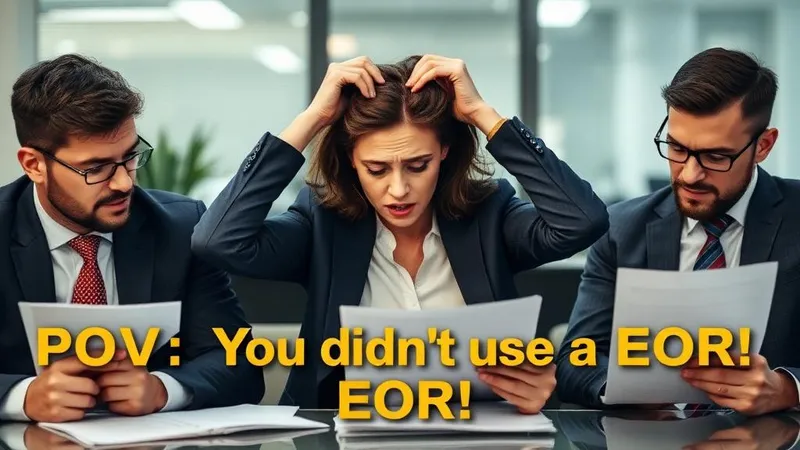 Compliance and tax risks when hiring in India without an Employer of Record